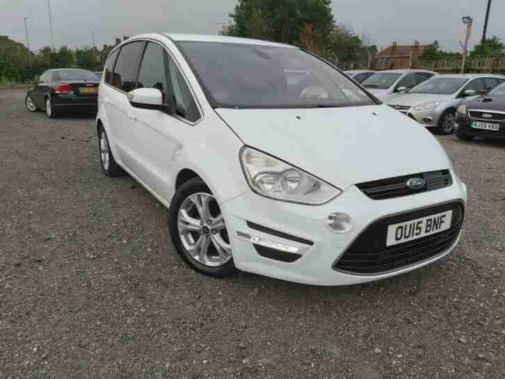2015 Ford S Max 2.0 TDCi Titanium 5dr 1 Owner From New DAB Radio Bluetooth