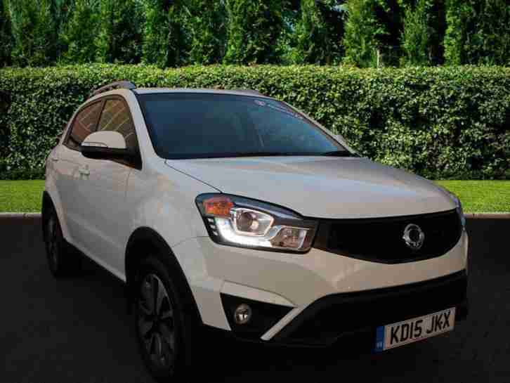 2015 Ssangyong Korando Limited Edition Diesel white Manual