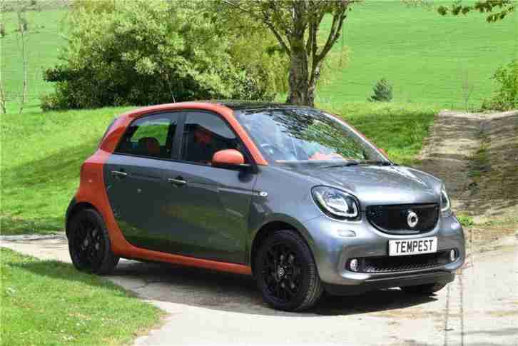 2015 forfour Edition 1 T Petrol grey