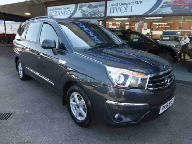 2016 16 SSANGYONG TURISMO 2.0D S 7 SEAT MPV DIESEL