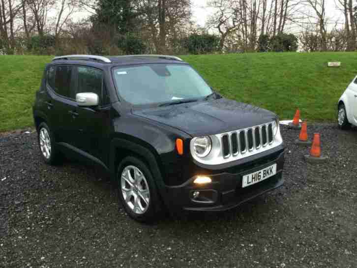 2016 Jeep Renegade 1.4T MultiAirII Limited DDCT (s s) 5dr Petrol maroon Automati