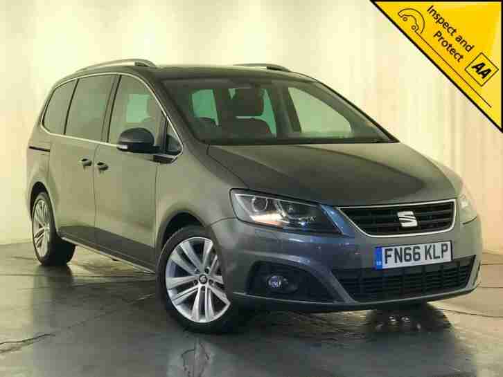 2016 SEAT ALHAMBRA 1 OWNER SERVICE HISTORY 7 SEATS PANORAMIC GLASS ROOF