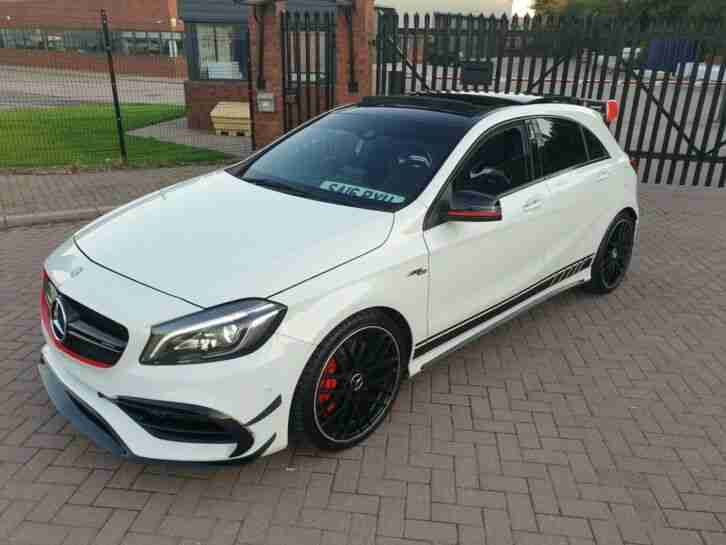 2016 WHITE MERCEDES BENZ A45 AMG 4MATIC AUTO FACELIFT