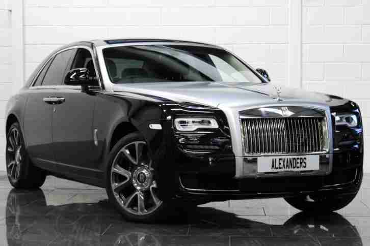 2017 Rolls Royce Ghost Series II 6.6 V12 Auto [VAT Qualifying] Petrol black Auto