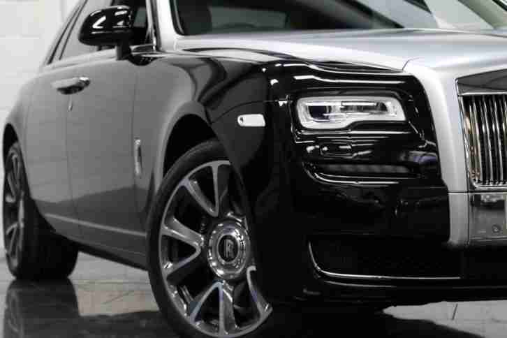 2017 Rolls-Royce Ghost Series II 6.6 V12 Auto [VAT Qualifying] Petrol black Auto