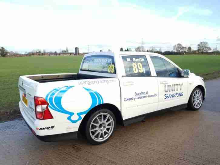 2017 SSANGYONG MUSSO 2.2 DIESEL RACING PICK UP 1 12 UK FACTORY BUILT TRACK CAR