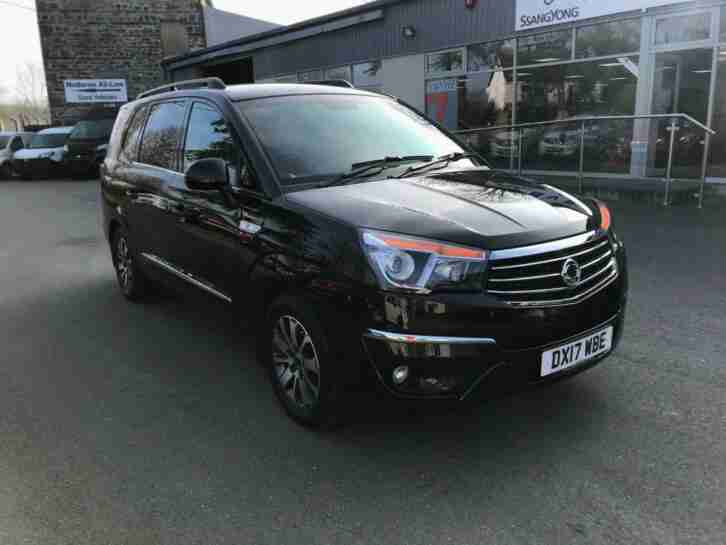 2017 Ssangyong Turismo 2.2TD ( 178ps ) 4X4 ELX Auto. Four wheel drive. 7 Seats