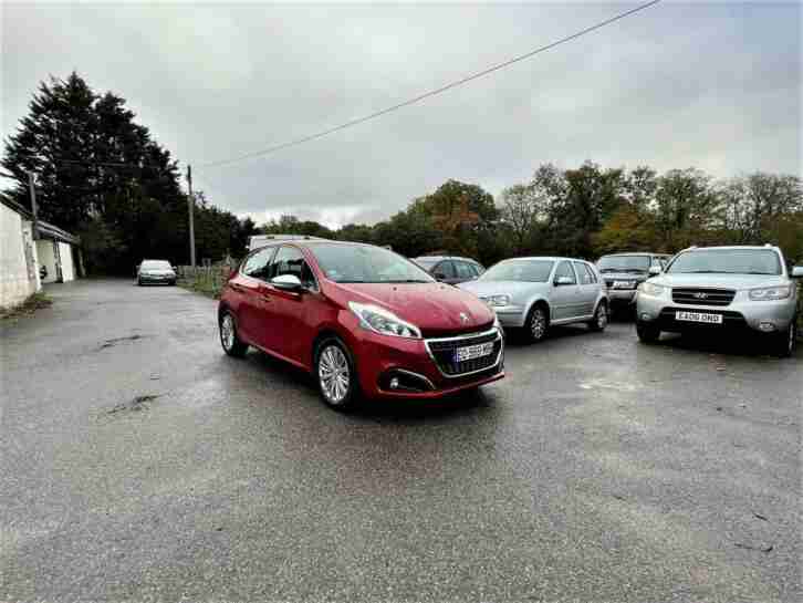 2017 Peugeot 208 1.6 BlueHDi Allure 5dr LHD + LEFT HAND DRIVE + FRENCH REG + CT