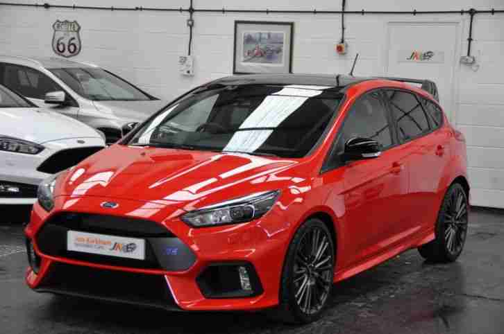 2018 FORD FOCUS RS RED HERITAGE EDITION, HIGH SPEC, DELIVERY MILES, 1 OF 300
