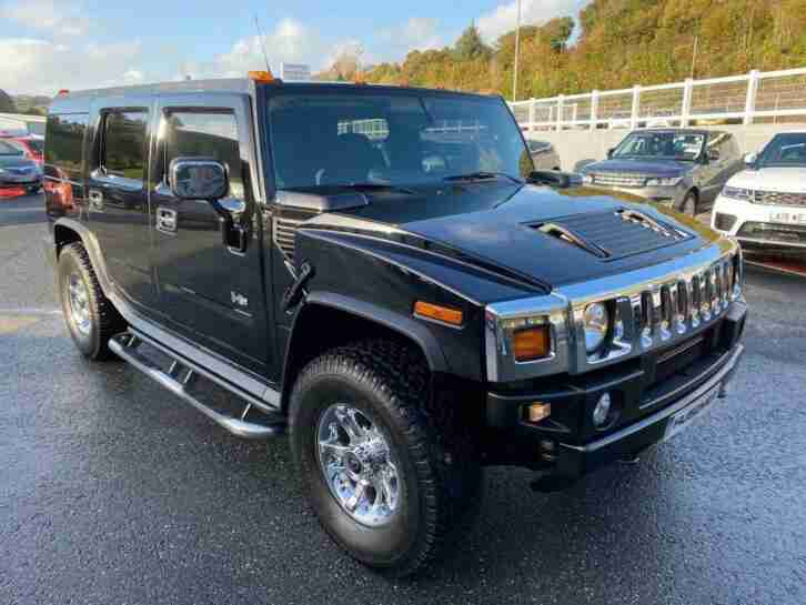 2003 HUMMER H2 6.0 Auto 4x4 V8 with just 11,000 miles ultimate specification LHD