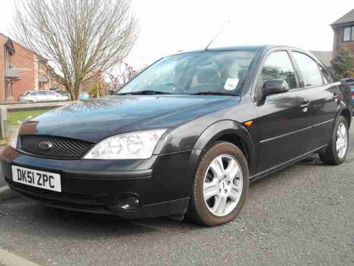 51 REG FORD MONDEO GHIA AUTO BLACK 2L 5 DOORS SELLING FOR SPARES OR REPAIRS