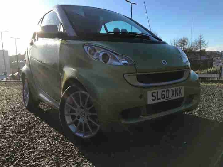 6 MTHS WARRANTY 12 MTHS MOT 2010(SMART(MCC)FORTWO COUPE 1.0 MHD AUTO PASSION