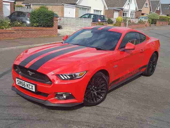 66 reg Mustang GT 5.0 V8 Manual, Black Leather, P X & Finance Welcome