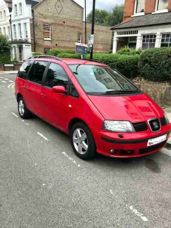7 Seater Automatic MPV, Seat Alhambra, only 81,500 miles with 11 months MOT