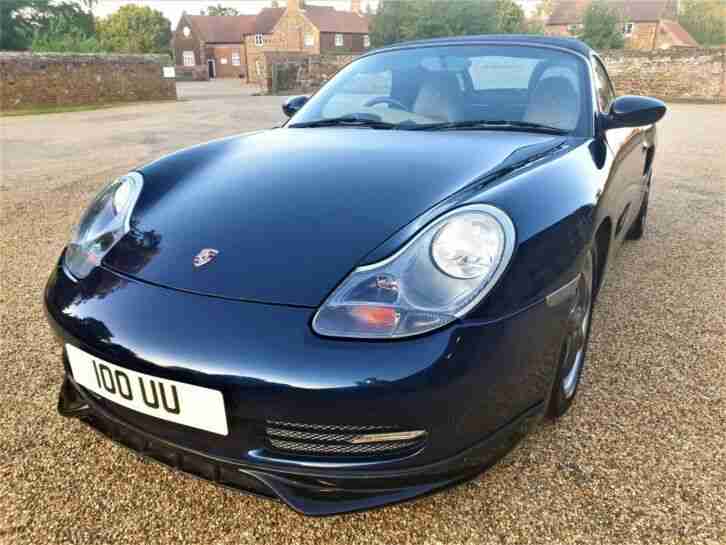 986 Porsche Boxster 2.5 manual 1998 stunning blue with upgrades and extras