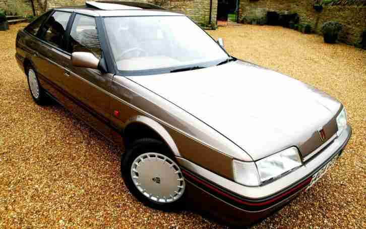 ABSOLUTELY BREATHTAKING ROVER 8OO Mk 1 827 Si FASTBACK JUST 9,OOO mls FROM NEW