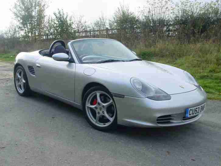 ABSOLUTELY IMMACULATE 53 REG PORSCHE BOXSTER 3.2 S PX