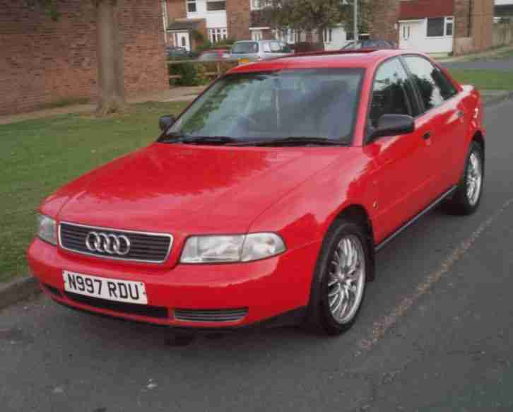 AUDI A4 1.6. ONLY 90,000 MILES. VGC. 17'' ALLOYS. GREAT CAR. ONLY £695