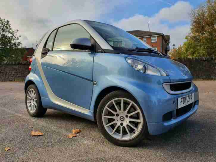 AUTO 2011 11 SMART FORTWO 1.0 MHD SOFTTOUCH | PANROOF+SATNAV+£0 ROAD TAX
