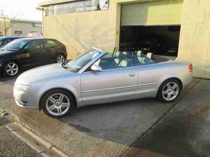 Audi A4 Cabriolet 1.8T 2007MY Sport..Low Miles..