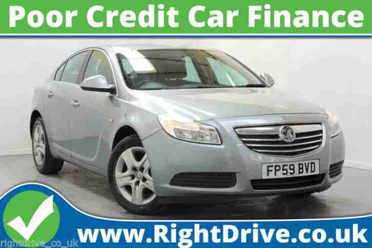 BAD CREDIT CAR FINANCE Vauxhall Insignia, Exclusive NAV, 2.0 Diesel Silver 5dr
