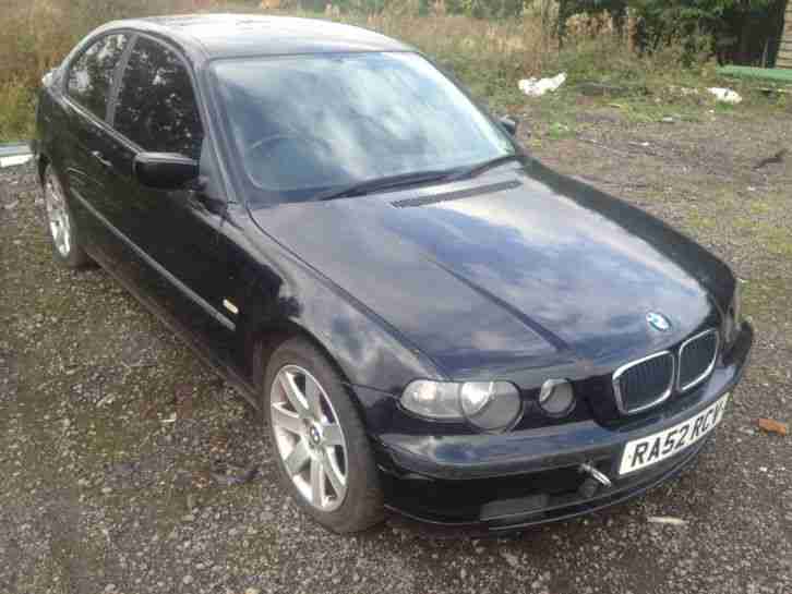 BMW 320 TD SE Compact 2003 86K Spares Or Repair Non Runner