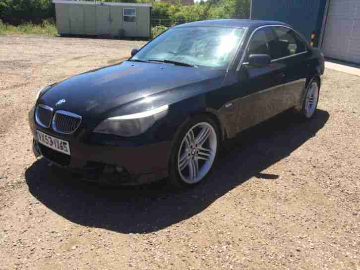 BMW 5 SERIES E60 530i AUTO BREAKING FOR PARTS WHEEL NUT