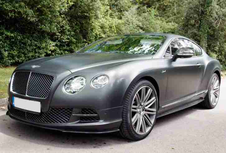 Bentley Continental Speed GT Super Sports Coupe. LHD. 2015. 11,000 kms