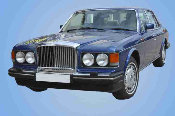 Bentley Mulsanne S 1989 Beautiful Condition Genuine 117,000 Miles Blue