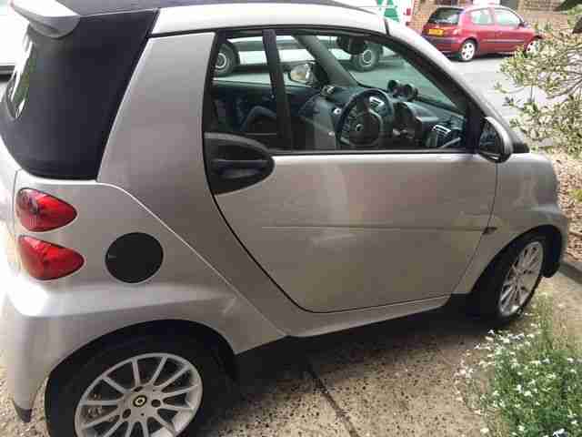 Convertible Smart Car For two Passion registered 2009 58 plate LOW MILAGE
