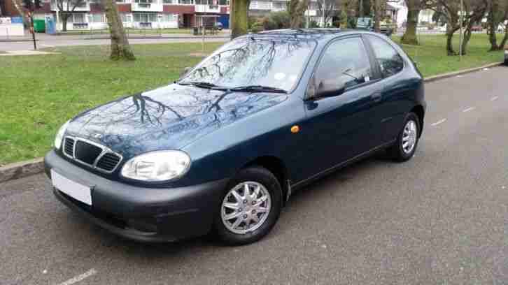 DAEWOO LANOS S 1.3 - ONLY 46000 MILES - 1 YEARS MOT - LAST OWNER SINCE 2003 -