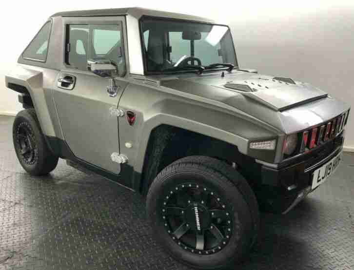 Electric Hummer Car x 3 Available Grey, White or Black