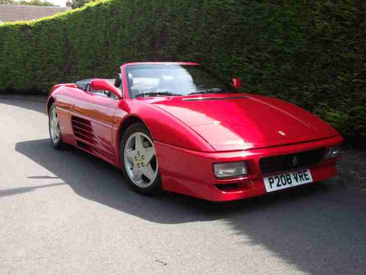 FERRARI 348 SPIDER ONLY 5800 KMS FROM NEW INVESTMENT OPPORTUNITY LHD