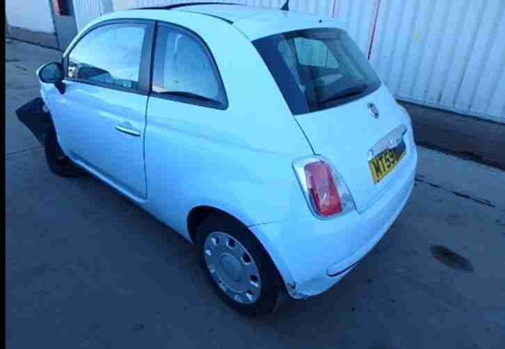 FIAT 500 DAMAGE REPAIRABLE SALVAGE, CATEGORY C
