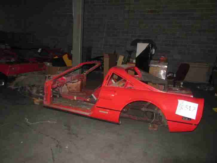 Ferrari 308 Bodyshell chassis 1985 308 GTS QV for restoration or 288 GTO Rep