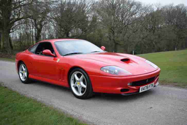 Ferrari 550 Maranello manual LHD left hand drive 16,000 miles only from new