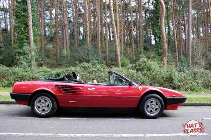 Ferrari Mondial Very Rare RHD Convertible Collectable