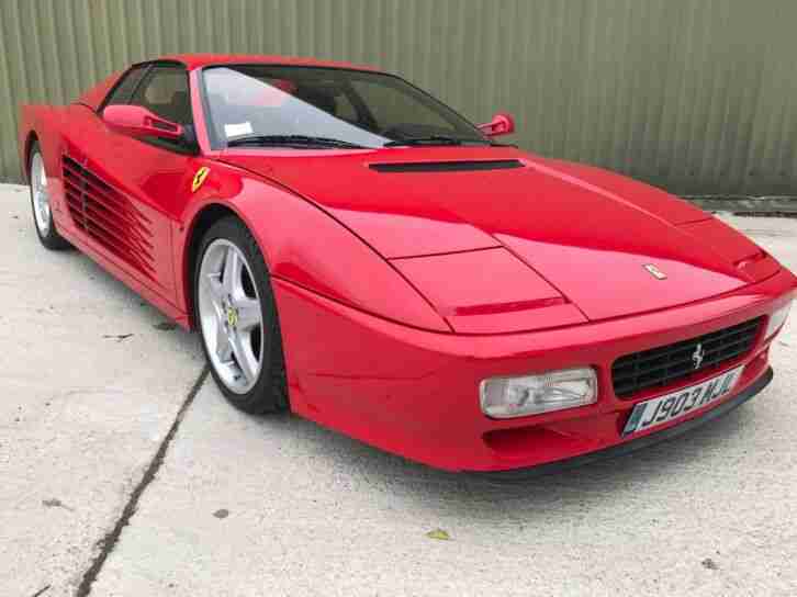 Ferrari Testarossa 512TR LHD with low mileage and service history Stunning