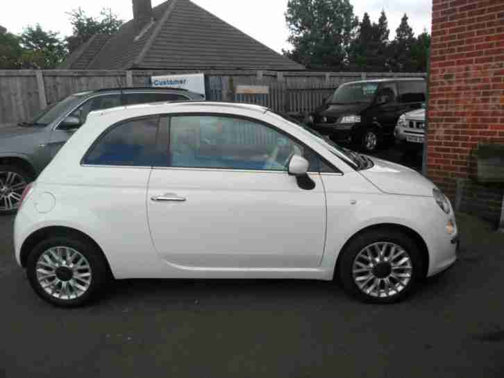 Fiat 500 1.2 ( 69bhp ) ( s s ) 2015 64LOUNGE PAN SUNROOF IN WHITE