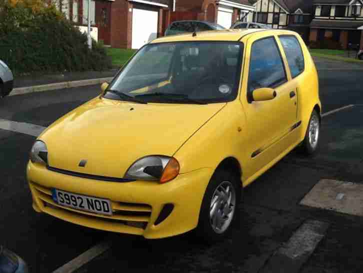 Fiat Seicento Sporting 1.1 left hand drive.