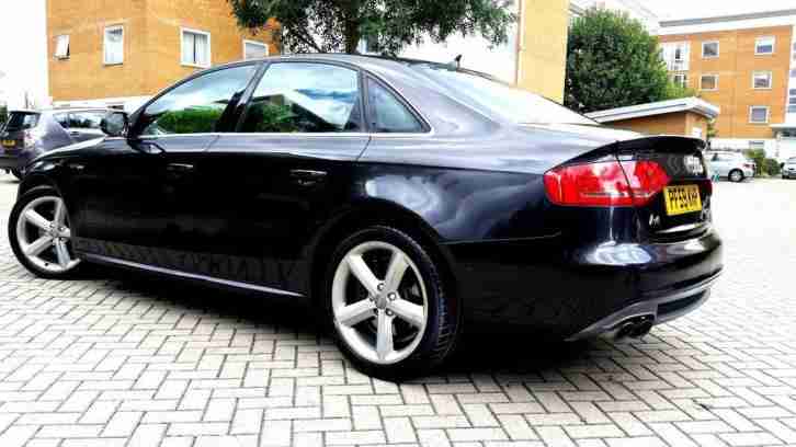 GREY AUDI A4 2.0 TDI S LINE SPECIAL EDITION 2010 AUTOMATIC REMAPPED ALLOYS PX