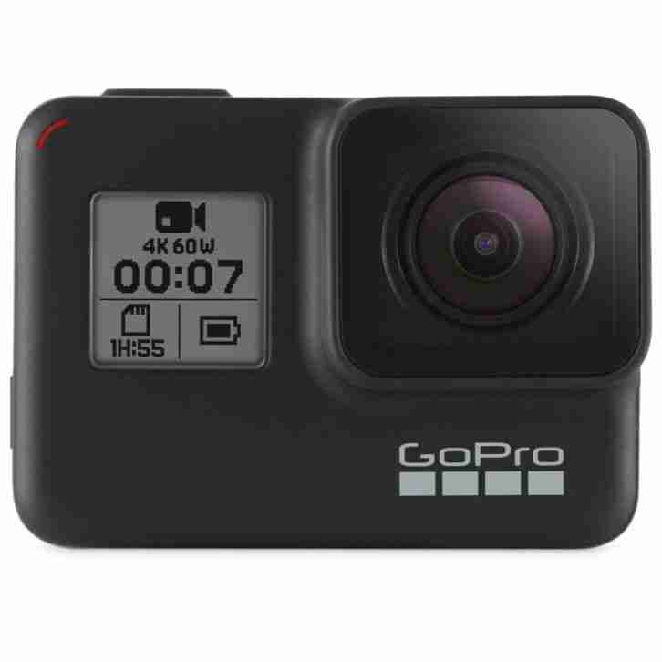 GoPro HERO7 Black Waterproof Action Camera 4K HD 12MP Certified Refurbished