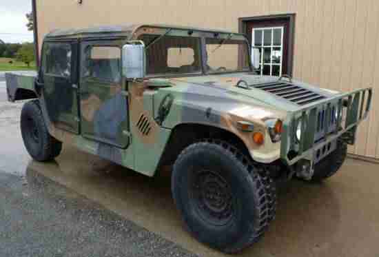 H1 Hummer Military Vehicle Left Hand Drive Off Road