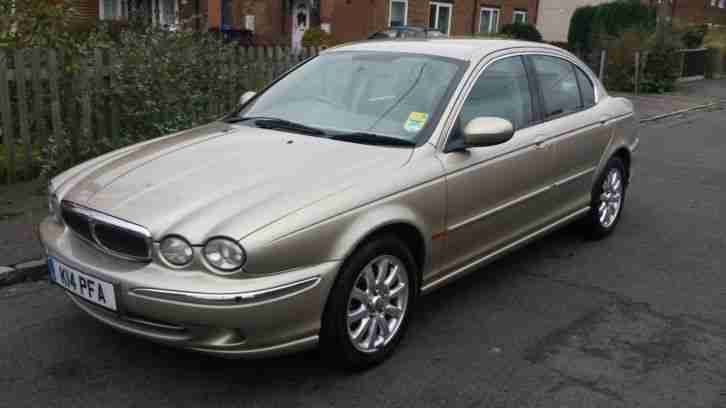 JAGUAR X TYPE V6 SE,IMMACULATE CONDITION,CREAM LEATHER.