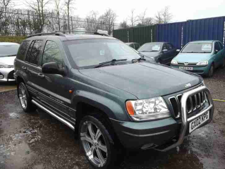 Jeep Grand Cherokee 2.7 CRD auto Limited 2002 Forest Green Met,