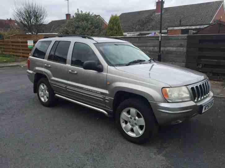 Jeep Grand Cherokee CRD Ltd Automatic Lovely Silver and Black Leather