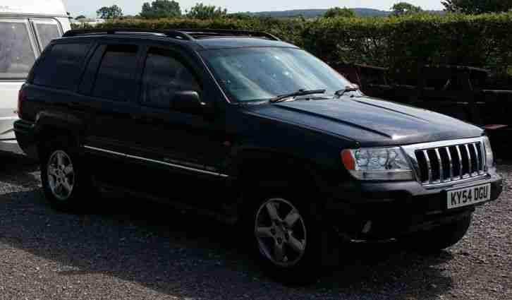 Jeep Grand Cherokee Platinum 2.7 crd 2004 Re Mapped 220bhp Repair or Spares