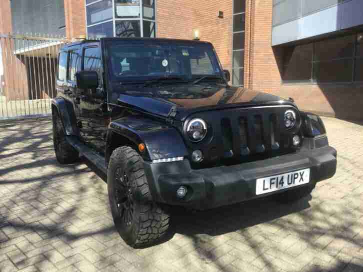 Jeep Wrangler cabriolet Sahara top of the range only £20995