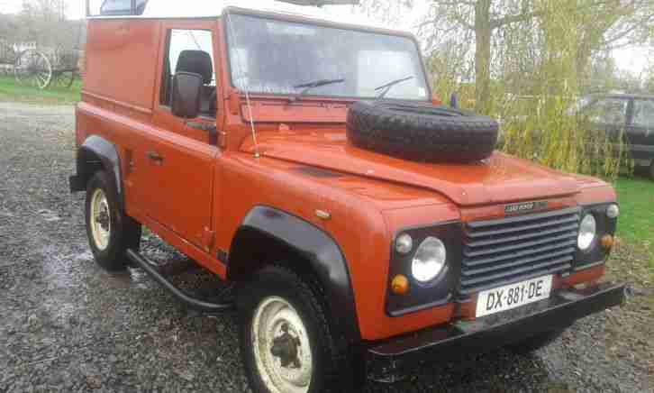 LAND ROVER 90 FRENCH REGISTERED, NOT LEFT HAND DRIVE .UK FRANCE DELIVERY POS