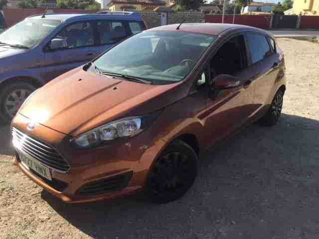 LHD 2013 FORD FIESTA 5 DR SPANISH REG LEFT HAND DRIVE IN SPAIN